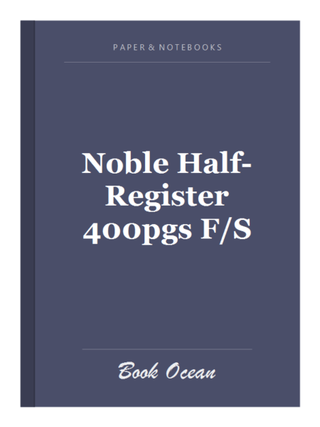 Noble Half-Register 400pgs F/S