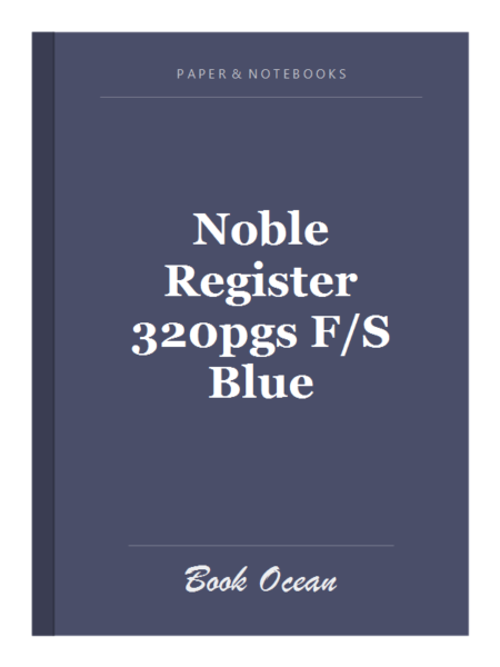 Noble Register 320pgs F/S Blue