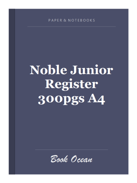 Noble Junior Register 300pgs A4