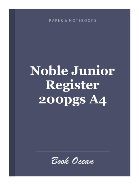 Noble Junior Register 200pgs A4