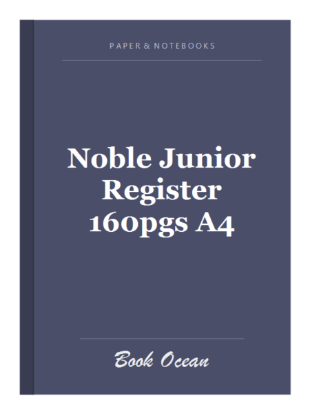 Noble Junior Register 160pgs A4