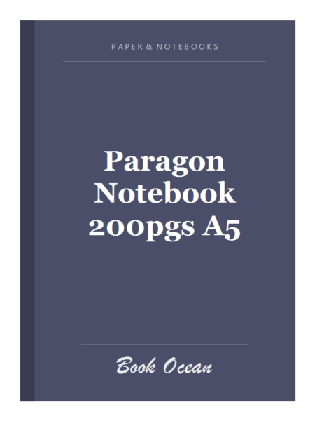 Paragon Notebook 200pgs A5