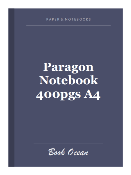 Paragon Notebook 400pgs A4
