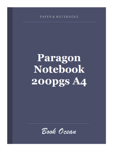 Paragon Notebook 200pgs A4