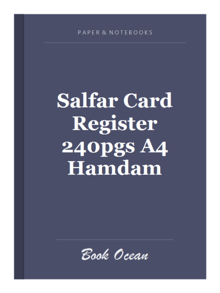 Salfar Card Register 240pgs A4 Hamdam