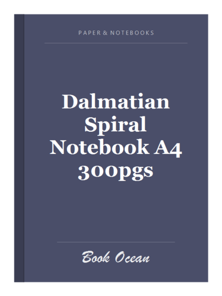 Dalmatian Spiral Notebook A4 300pgs