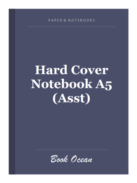 Hard Cover Notebook A5 (Asst)