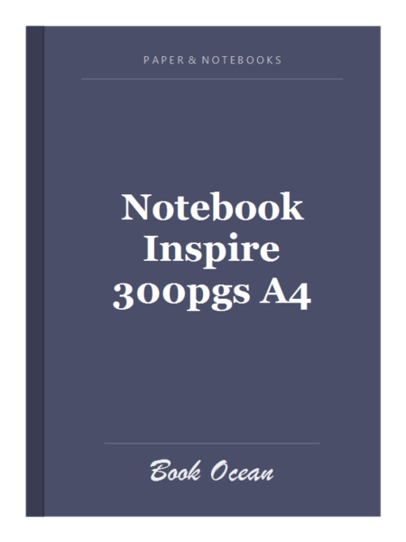 Notebook Inspire 300pgs A4