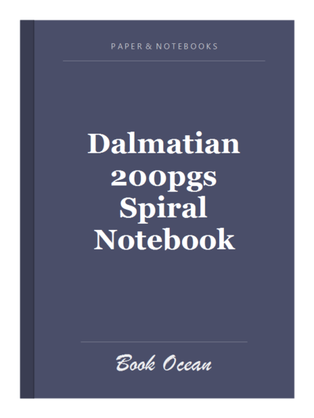 Dalmatian 200pgs Spiral Notebook