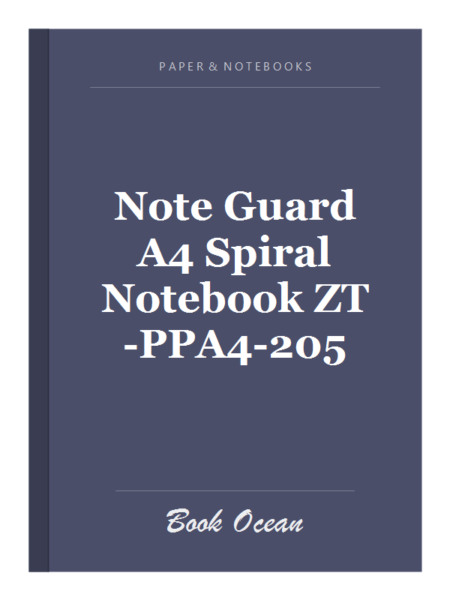 Note Guard A4 Spiral Notebook ZT-PPA4-205