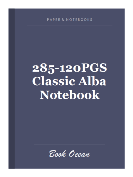 285-120PGS Classic Alba Notebook
