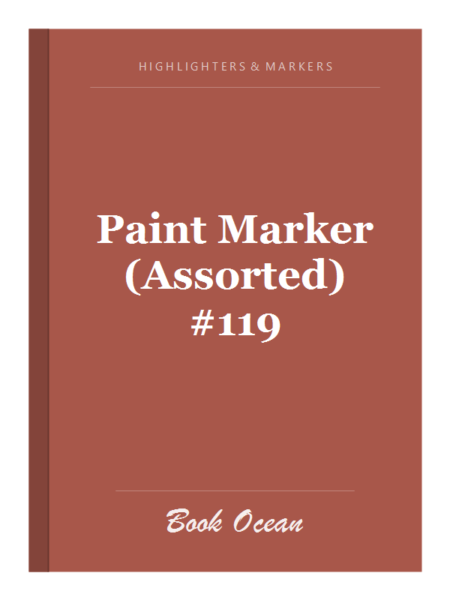 Paint Marker (Assorted) #119