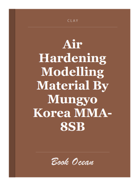 Air Hardening Modelling Material By Mungyo Korea MMA-8SB
