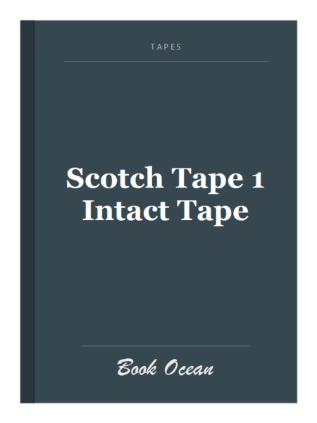 Scotch Tape 1 Intact Tape