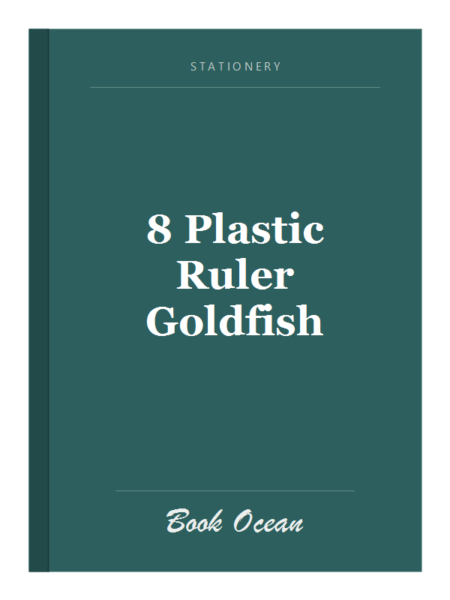8 Plastic Ruler Goldfish