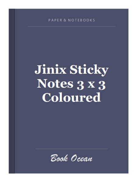 Jinix Sticky Notes 3 x 3 Coloured