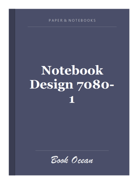 Notebook Design 7080-1