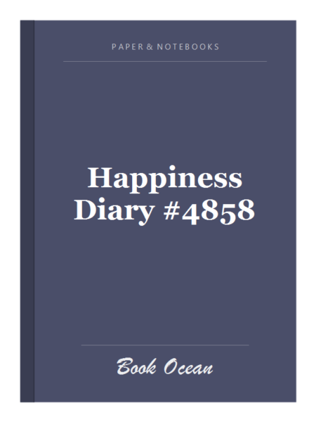 Happiness Diary #4858