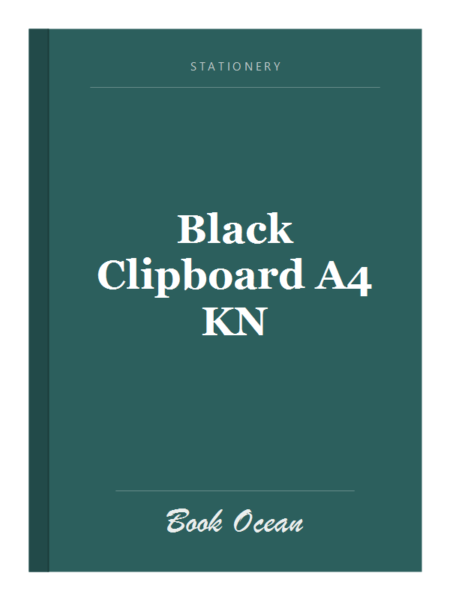Black Clipboard A4 KN