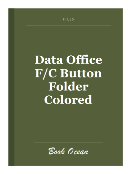 Data Office F/C Button Folder Colored