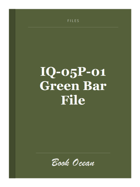 IQ-05P-01 Green Bar File
