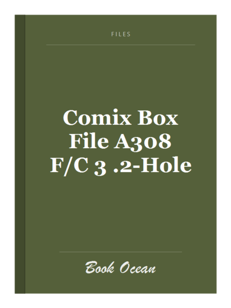 Comix Box File A308 F/C 3 .2-Hole