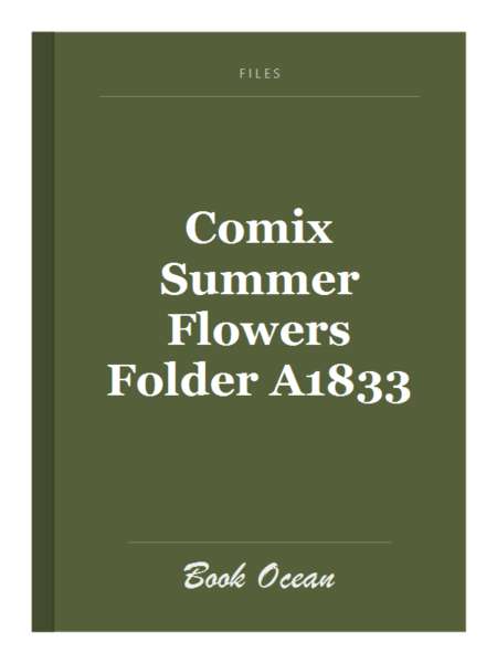 Comix Summer Flowers Folder A1833