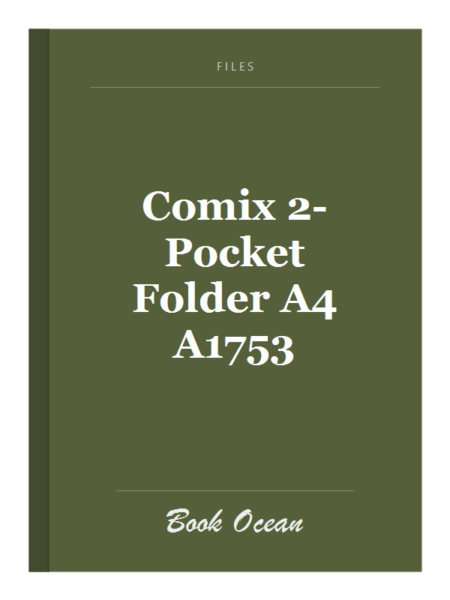 Comix 2-Pocket Folder A4 A1753