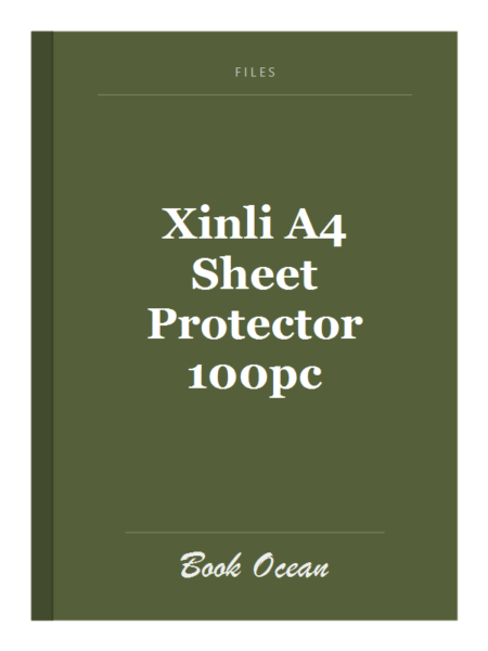 Xinli A4 Sheet Protector 100pc
