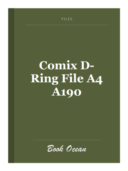 Comix D-Ring File A4 A190