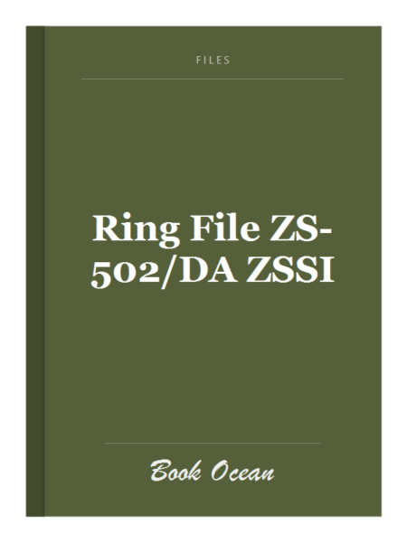 Ring File ZS-502/DA ZSSI