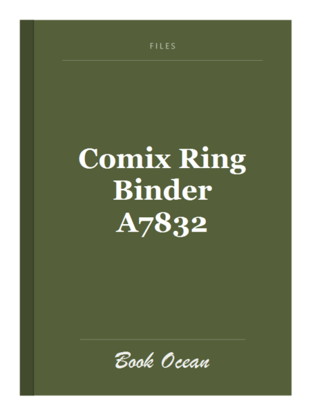 Comix Ring Binder A7832