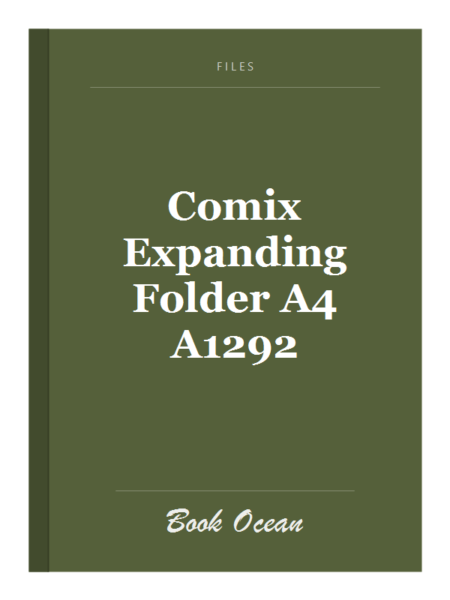 Comix Expanding Folder A4 A1292