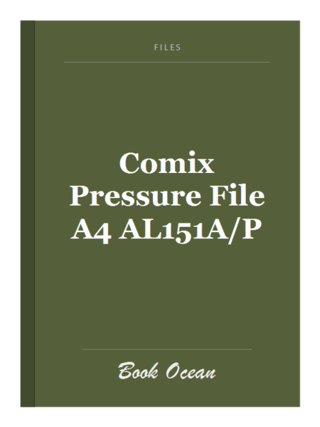 Comix Pressure File A4 AL151A/P