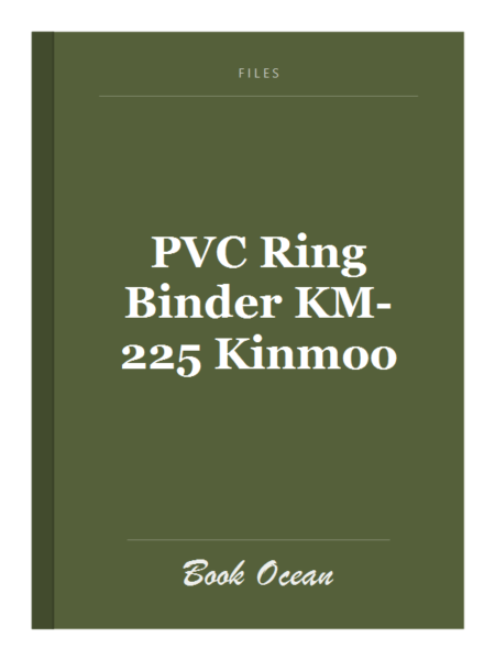PVC Ring Binder KM-225 Kinmoo