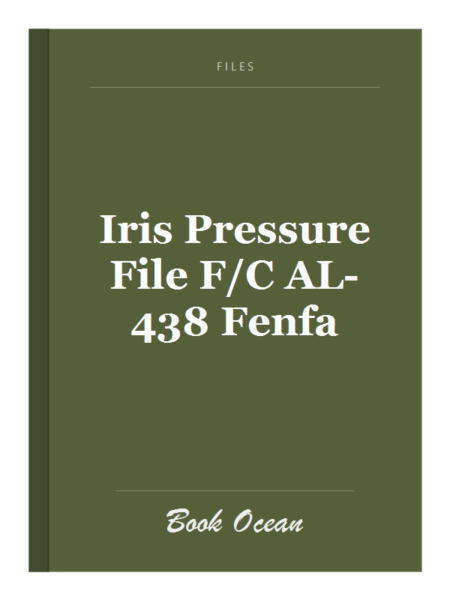 Iris Pressure File F/C AL-438 Fenfa