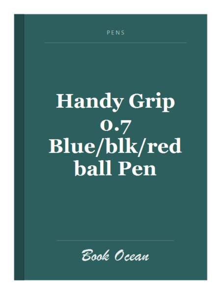 Handy Grip 0.7 Blue/blk/red ball Pen