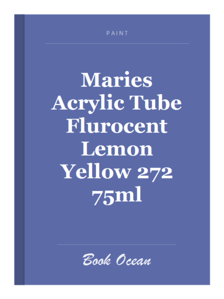Maries Acrylic Tube Flurocent Lemon Yellow 272 75ml