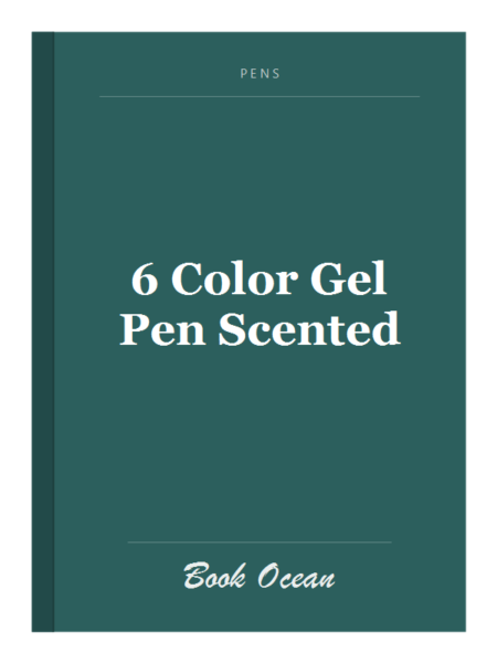 6 Color Gel Pen Scented