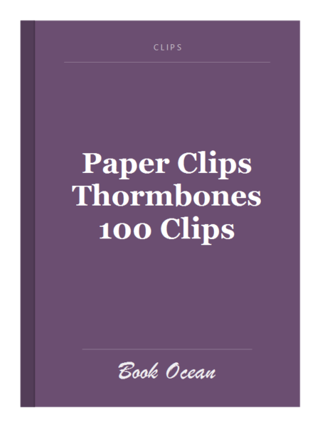 Paper Clips Thormbones 100 Clips