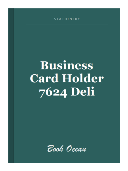 Business Card Holder 7624 Deli
