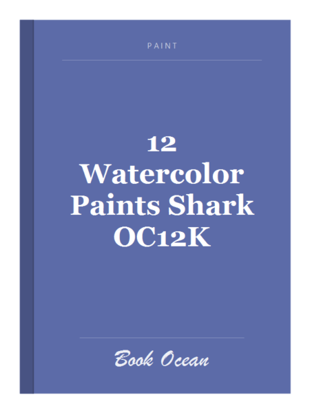 12 Watercolor Paints Shark OC12K