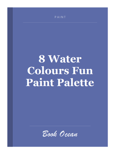 8 Water Colours Fun Paint Palette