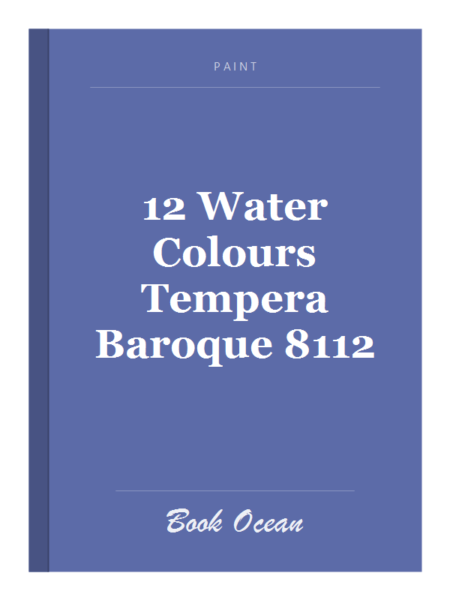 12 Water Colours Tempera Baroque 8112