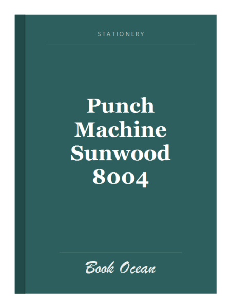 Punch Machine Sunwood 8004
