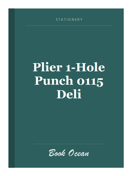 Plier 1-Hole Punch 0115 Deli