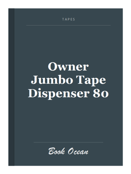 Owner Jumbo Tape Dispenser 80