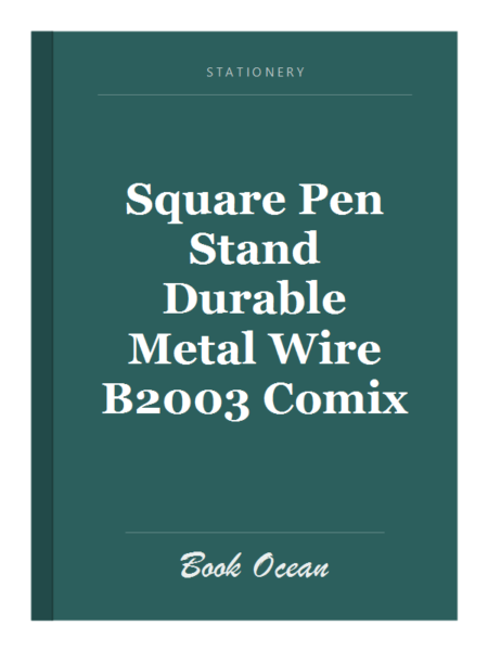 Square Pen Stand Durable Metal Wire B2003 Comix