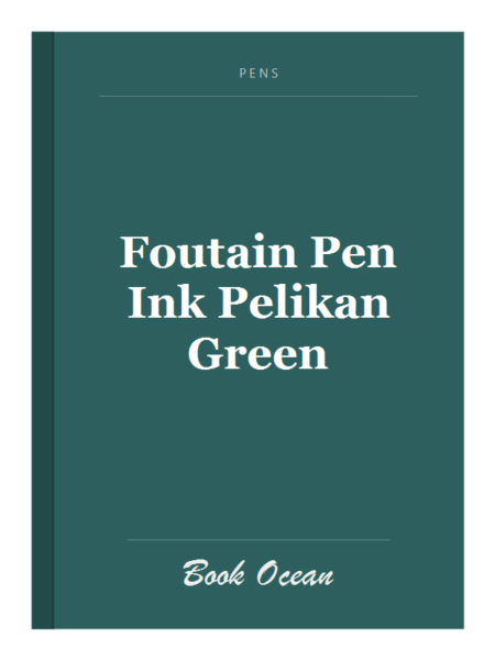Foutain Pen Ink Pelikan Green