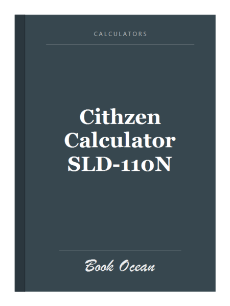 Cithzen Calculator SLD-110N